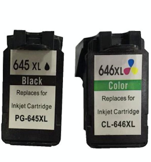 Remanufactured Value Pack (1 x PG645XL Black & 1 x CL646XL Colour) *New Chip CANON