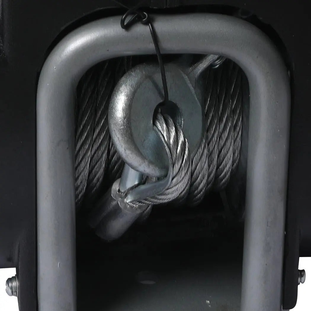 6500 LBS / 3000KGS  Electric Boat Trailer Winch 12V Portable Detachable 10M Remote Steel Cable Deals499