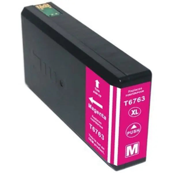 676XL (T6763) Magenta Compatible Inkjet Cartridge EPSON
