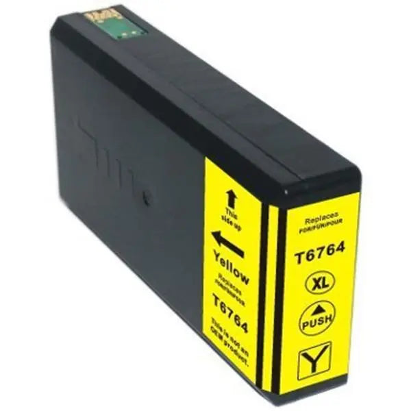 676XL (T6764) Yellow Compatible Inkjet Cartridge EPSON