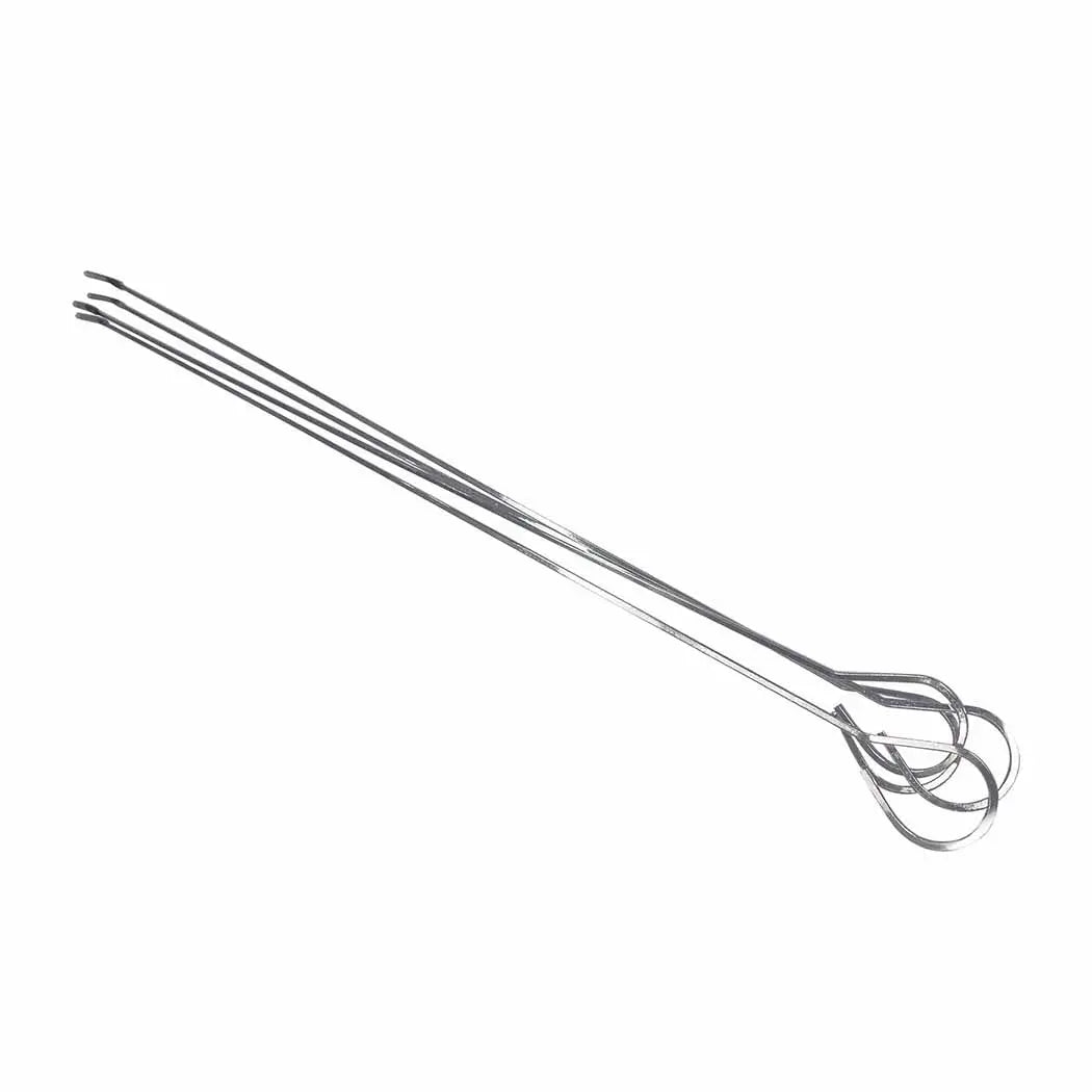 6Pcs BBQ Tool Set Stainless Steel Outdoor Barbecue Utensil Cooking Portable Cook Deals499