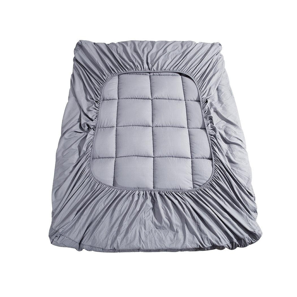 Dreamz Mattress Topper Bamboo Fibre Luxury Pillowtop Mat Protector Cover King Deals499