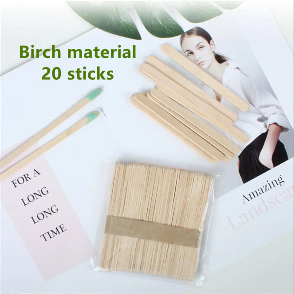 6x100g Hard Wax Beans Remover With 20 Wooden Sticks Deals499