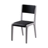 7 Pieces Dining Suite Dining Table & 6X Chairs in Round Shape High Glossy MDF Wooden Base Combination of Black & White ColouX Deals499