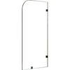700 x 1450mm Frameless Bath Panel 10mm Glass Shower Screen By Della Francesca Deals499