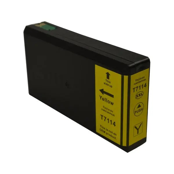 711XXL Yellow Compatible Inkjet Cartridge EPSON