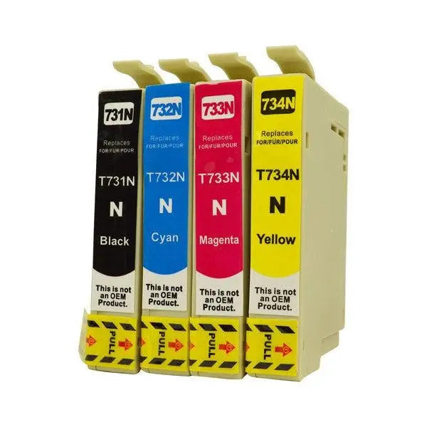 73N Series Pigment Compatible Inkjet Cartridge Set EPSON