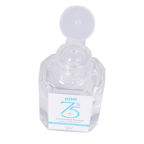 Cleace 4x Hand Sanitiser Sanitizer Instant Gel Wash 75% Alcohol 60ML Deals499