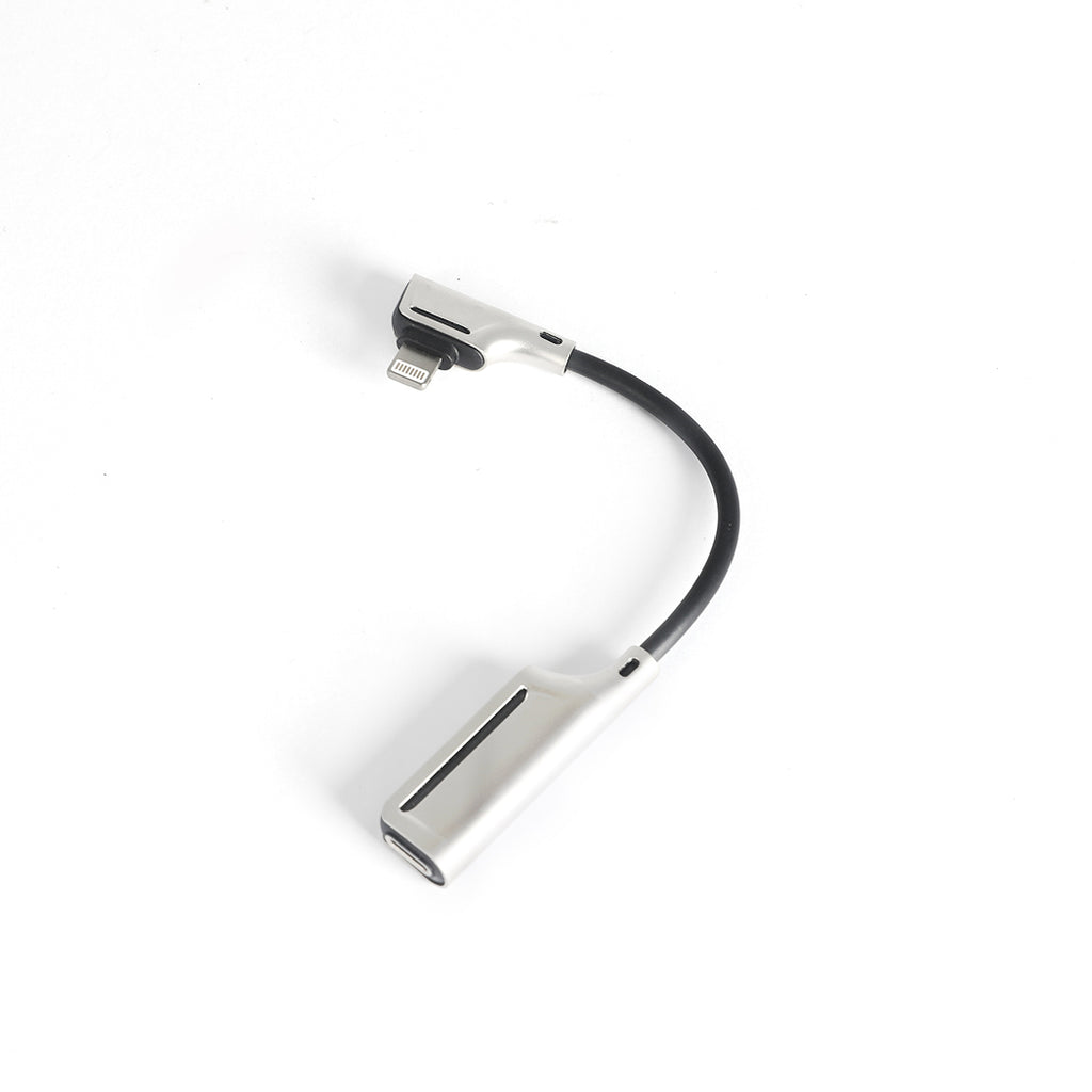 Headphone Adapter Lightning Jack Audio Charger Splitter for iPhone 7 8 11 X Deals499