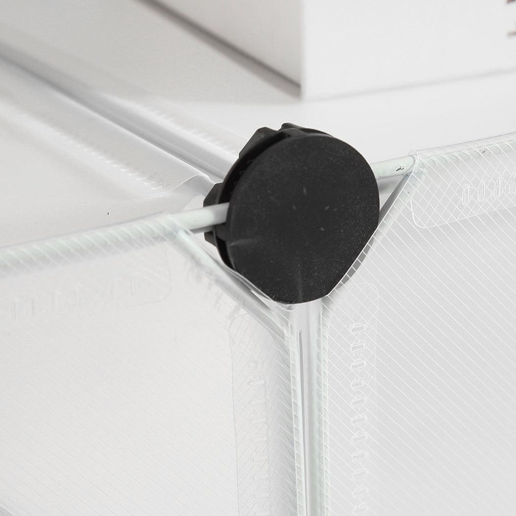 Cube Cabinet DIY Shoe Storage Cabinet Organiser Rack Shelf Stackable 10 Tier Deals499