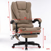 8 Point Massage Chair Executive Office Computer Seat Footrest Recliner Pu Leather Black Deals499