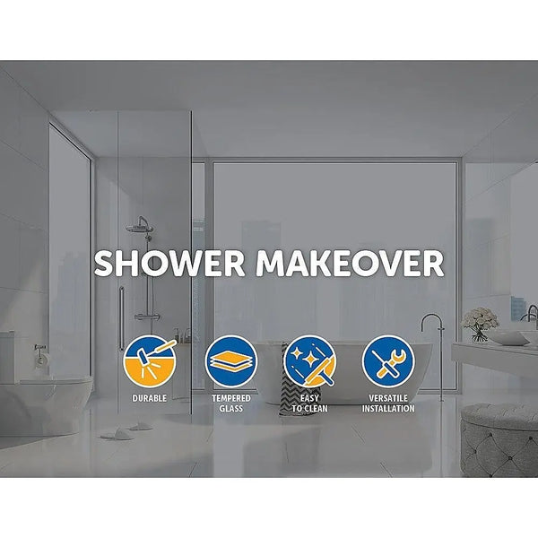 800 x 2100mm Frameless 10mm Safety Glass Shower Screen Deals499