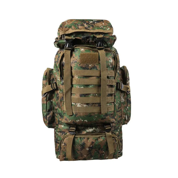 80L Military Tactical Backpack Rucksack Hiking Camping Outdoor Trekking Army Bag Deals499