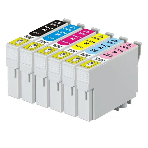 81N Compatible Inkjet Cartridge Set  6 Ink Cartridges [Boxed Set] EPSON