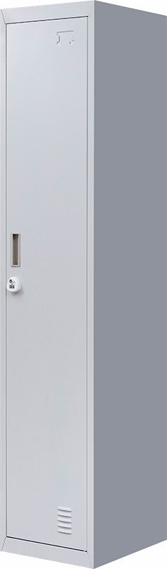 3-Digit Combination Lock One-Door Office Gym Shed Clothing Locker Cabinet Grey Deals499