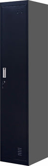Standard Lock  One-Door Office Gym Shed Clothing Locker Cabinet Black Deals499