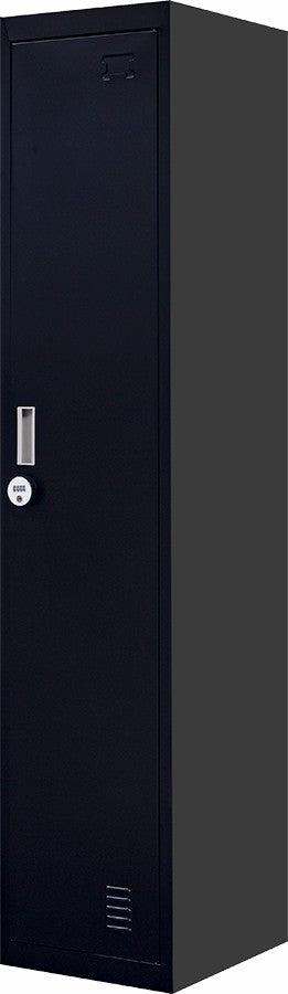 4-Digit Combination Lock One-Door Office Gym Shed Clothing Locker Cabinet Black Deals499