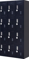 4-digit Combination Lock 12 Door Locker for  Office Gym - Light Grey Deals499