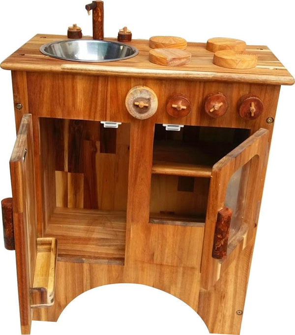 Combo Wooden Stove and Sink Deals499