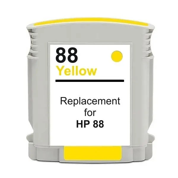 #88 Yellow High Capacity Remanufactured Inkjet Cartridge HP