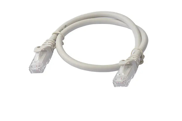 8WARE Cat6a UTP Ethernet Cable 0.5m (50cm) SnaglessÂ Grey 8WARE