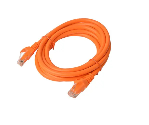 8WARE Cat6a UTP Ethernet Cable 3m SnaglessÂ Orange 8WARE