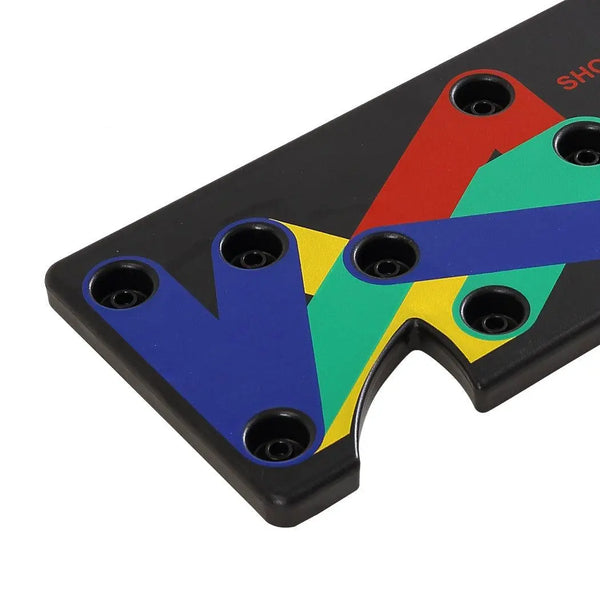 9 in1 Push Up Board Yoga Bands Fitness Workout Train Gym Exercise Pushup Stands Deals499