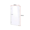 900 x 2000mm Frameless 10mm Safety Glass Shower Screen Deals499