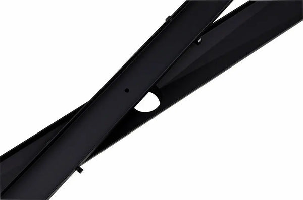 900mm Tile Insert Bathroom Shower Black Grate Drain w/Centre outlet Floor Waste Deals499