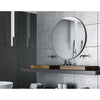 90cm Round Wall Mirror Bathroom Makeup Mirror by Della Francesca Deals499