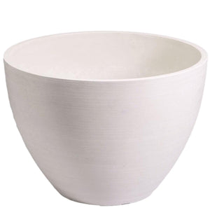 Polished Vintage White Planter Bowl 30cm Deals499