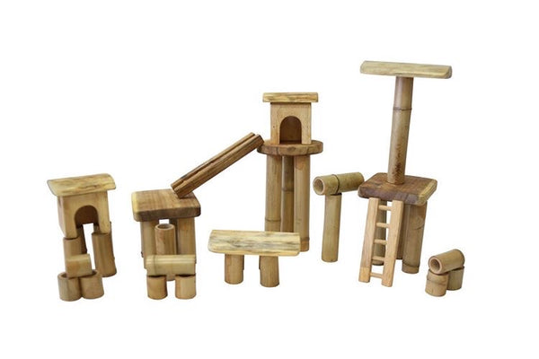 Bamboo Building set with house Deals499