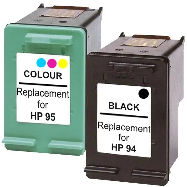 #94 Remanufactured Inkjet Cartridge Set #1  2 Cartridges HP