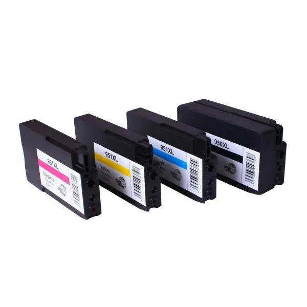 950XL 951XL Premium Compatible Inkjet Cartridge Set  4 Cartridges [Boxed Set] HP
