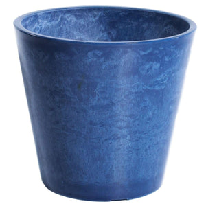 Glossy Blue Garden Pot 25cm Deals499