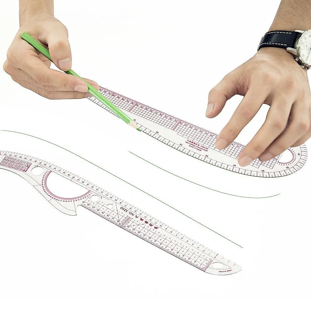 9pc French Curve Ruler Set DIY Sewing Pattern Measuring Tool for Dressmaker Deals499