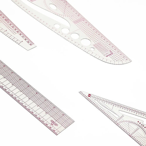 9pc French Curve Ruler Set DIY Sewing Pattern Measuring Tool for Dressmaker Deals499
