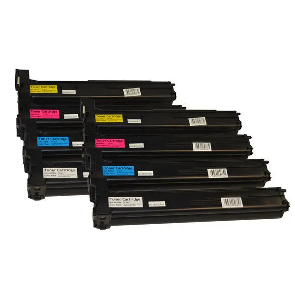 A0DK192 Series Premium Generic Toner Cartridge set x 2 (8 cartridges) KONICA MINOLTA