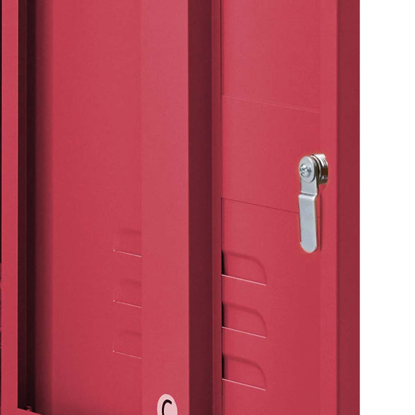ArtissIn Mini Metal Locker Storage Shelf Organizer Cabinet Bedroom Pink Deals499
