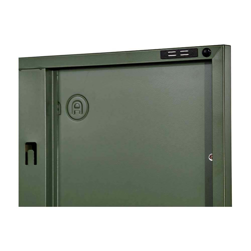ArtissIn Double Storage Cabinet Shelf Organizer Bedroom Green Deals499