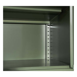 ArtissIn Double Storage Cabinet Shelf Organizer Bedroom Green Deals499