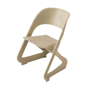 ArtissIn Set of 4 Dining Chairs Office Cafe Lounge Seat Stackable Plastic Leisure Chairs Beige Deals499