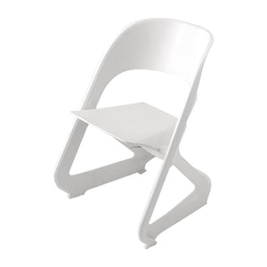 ArtissIn Set of 4 Dining Chairs Office Cafe Lounge Seat Stackable Plastic Leisure Chairs White Deals499