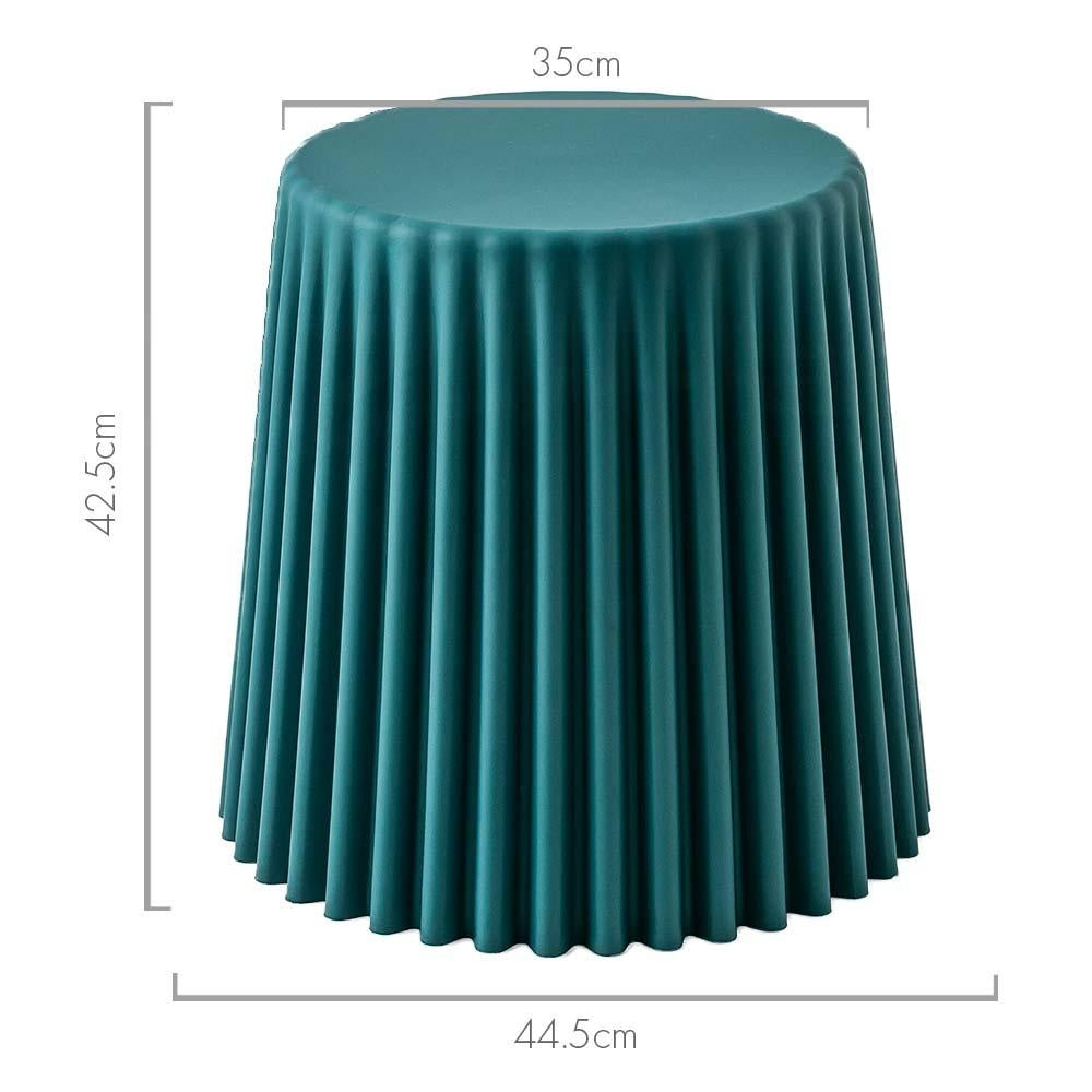 ArtissIn Set of 2 Cupcake Stool Plastic Stacking Stools Chair Outdoor Indoor Dark Green Deals499