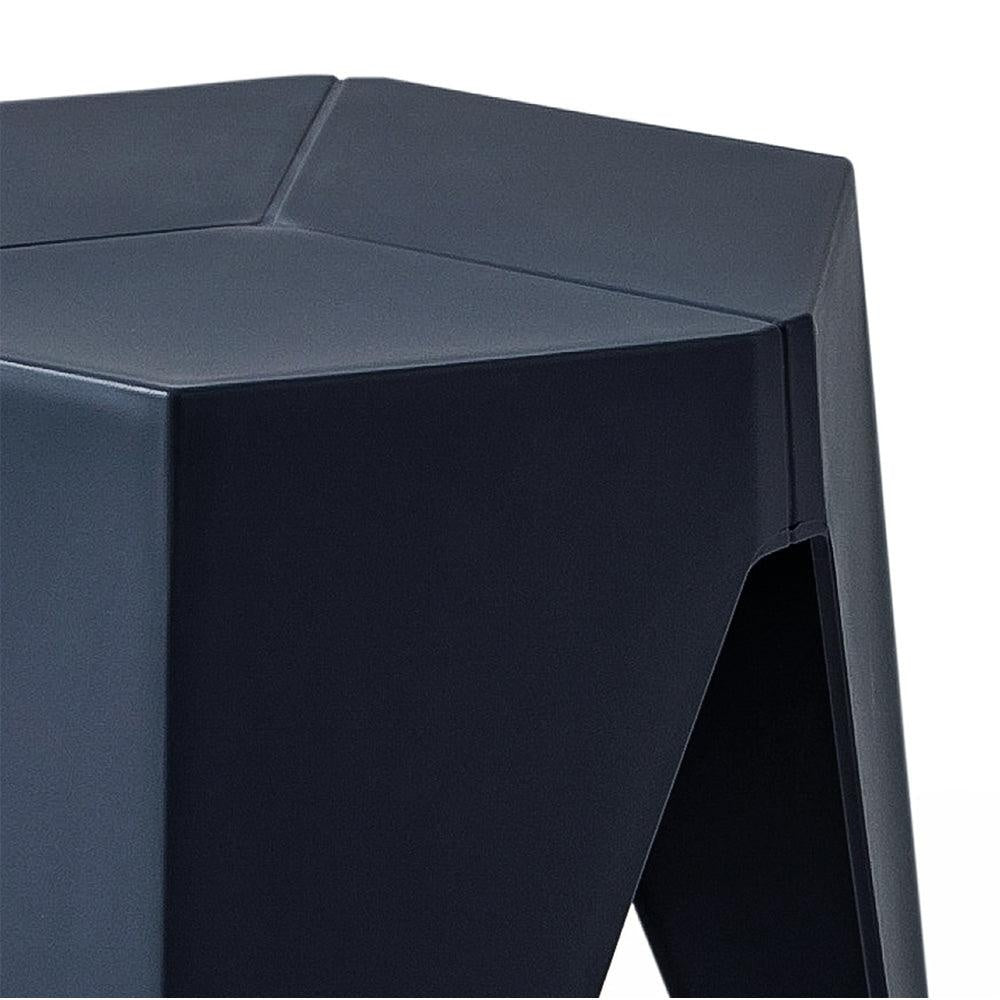 ArtissIn Set of 2 Puzzle Stool Plastic Stacking Stools Chair Outdoor Indoor Blue Deals499