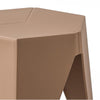 ArtissIn Set of 2 Puzzle Stool Plastic Stacking Stools Chair Outdoor Indoor Brown Deals499