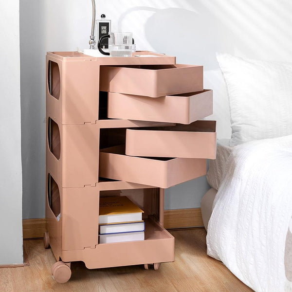 ArtissIn Replica Boby Trolley Storage Mobile Drawer Cart Shelf 5 Tier Pink Deals499