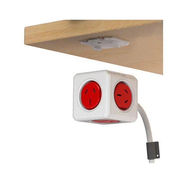 ALLOCACOC POWERCUBE Extended Boston Red 5 Outlets with 1.5M CABLE Deals499