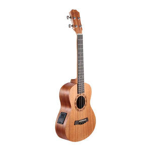 ALPHA 26 Inch Tenor Ukulele Electric Mahogany Ukeleles Uke Hawaii Guitar with EQ Deals499