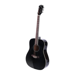 ALPHA 41 Inch Wooden Acoustic Guitar with Accessories set Black Deals499
